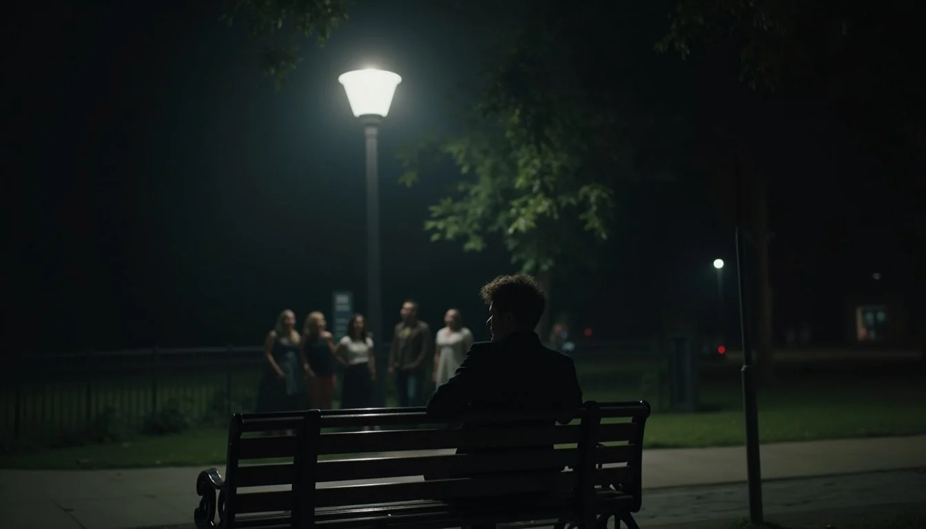 Illustration showing how addiction can affect friendships and social relationships