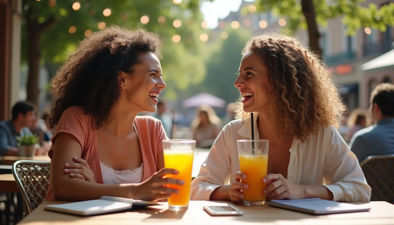 Support system between friends in addiction recovery