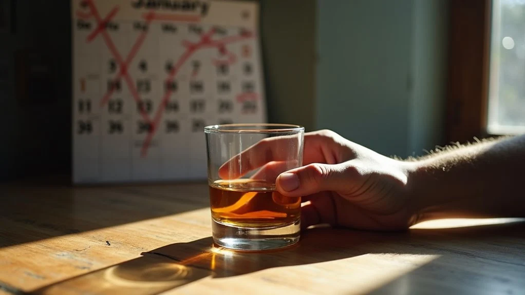 person holding a glass of alcohol