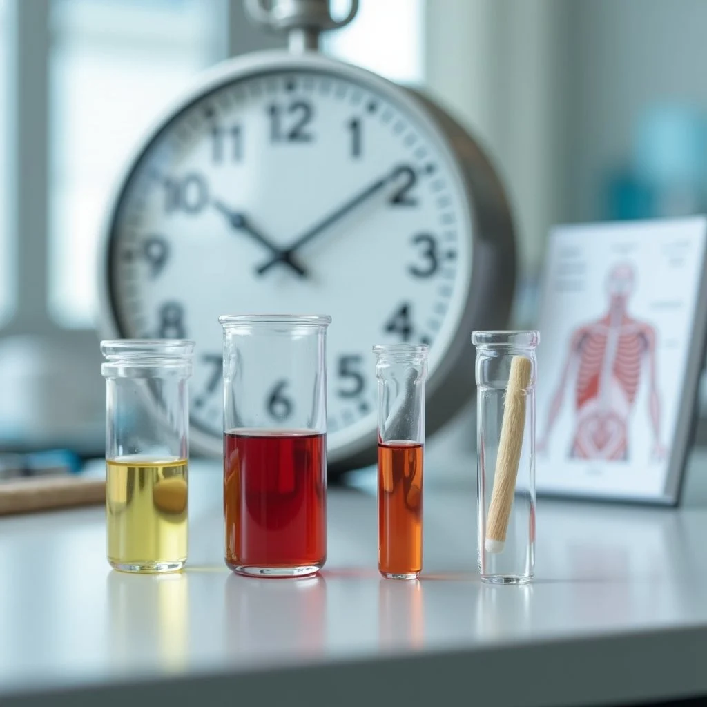 Drug testing kits used to detect crack cocaine in the body