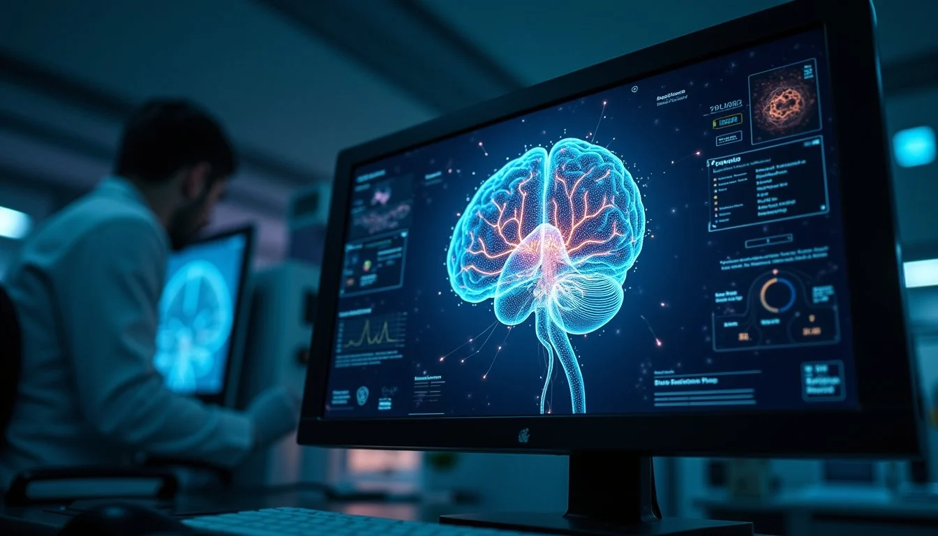Visual representation of nicotine’s impact on the brain from vaping