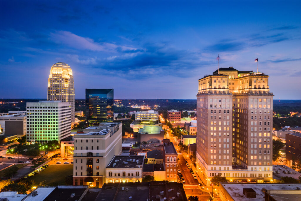 photo of Winston Salem City Skyline