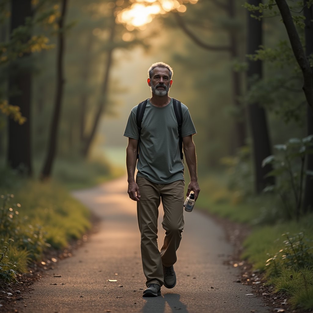 Man progressing through stages of cocaine addiction recovery